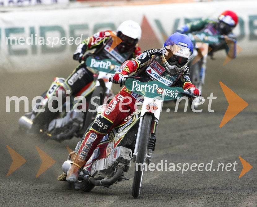 Wieslaw Jagus (Poljska)SPEEDWAY GRAND PRIX, VN Češke 2007, dirka