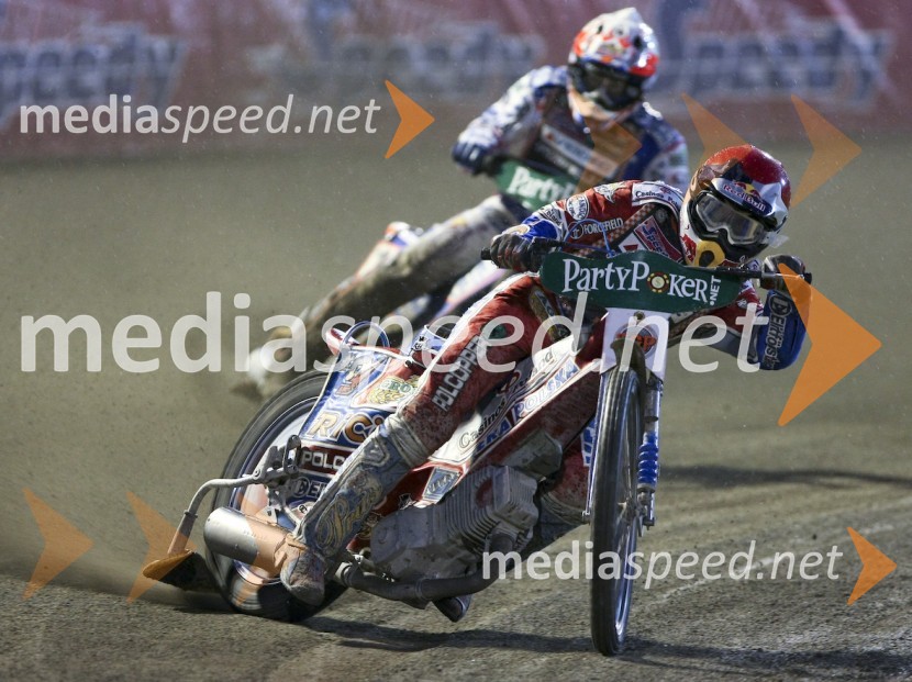 Jaroslaw Hampel (Poljska)SPEEDWAY GRAND PRIX, VN Češke 2007, dirka