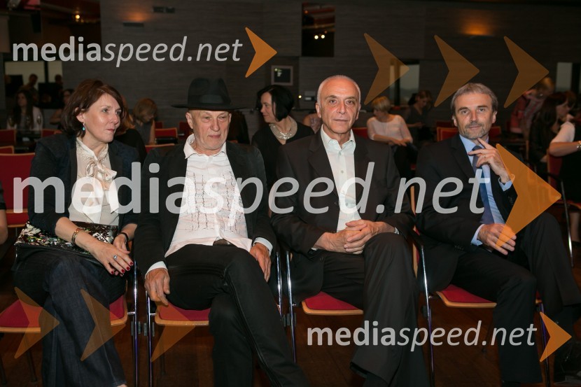  Eva Kreslin;  Vlado Kreslin, glasbenik;  Ivo Boscarol, generalni direktor Pipistrel d.o.o.;  Marko Ručigaj, član uprave Založba Mladinska knjigaTrusted Brand 2015