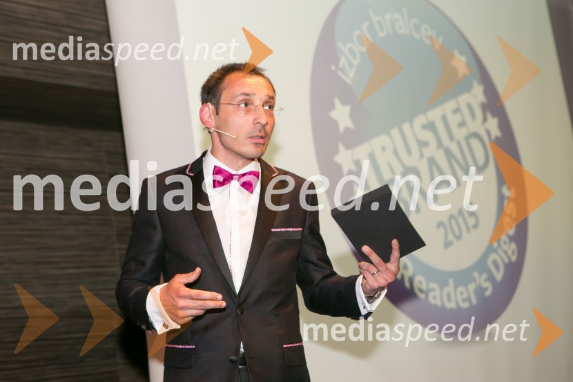  Tadej Toš, igralec, komik in TV voditeljTrusted Brand 2015