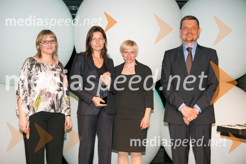  Lidija Petek, glavna urednica revije Reader's Digest Slovenija ;  Jana Nemec Golob, vodja službe za PR in marketing, GEN-I;  Majda Volk, vodja službe za stike z odjemalci GEN-I;  Daniel Škraba, vodja Reader's Digest Slovenija Trusted Brand 2015