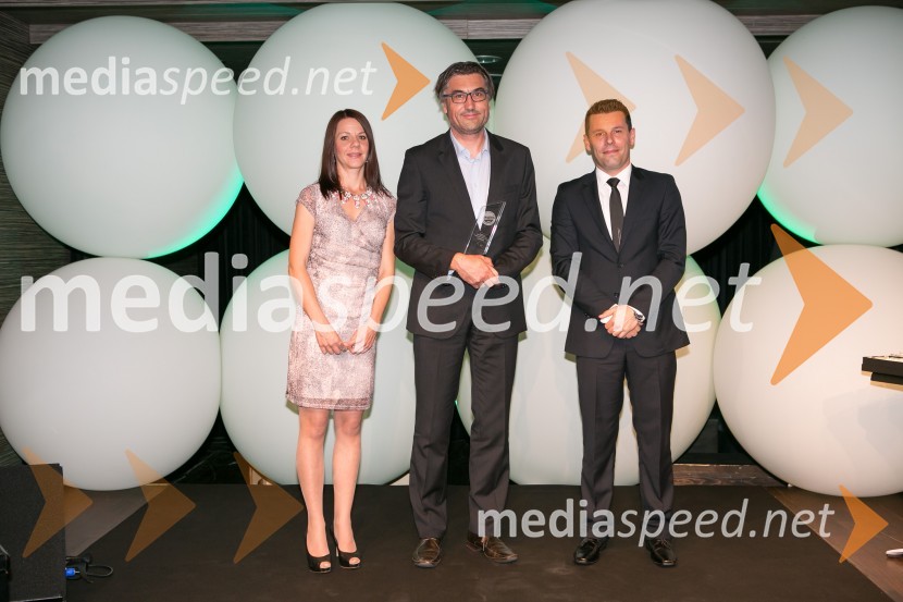  Martina Dolgan, vodja marketinga in oglasnega trženja, Založba Mladinska knjiga;  Aleksander Uranc, izvršni direktor in vodja blagovnih znamk Gorenje;  Gregor Medved, vodja knjižnega kluba Svet knjigeTrusted Brand 2015