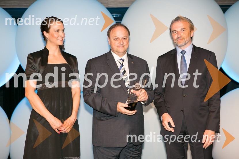  Polona Stepišnik, direktorica prodaje in marketinga, Založba Mladinska knjiga;  Milan Jarc, Avto Jarc;  Marko Ručigaj, član uprave Založba Mladinska knjigaTrusted Brand 2015