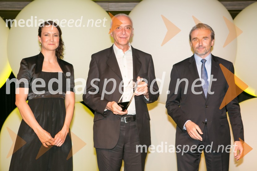  Polona Stepišnik, direktorica prodaje in marketinga, Založba Mladinska knjiga;  Ivo Boscarol, generalni direktor Pipistrel d.o.o.;  Marko Ručigaj, član uprave Založba Mladinska knjigaTrusted Brand 2015