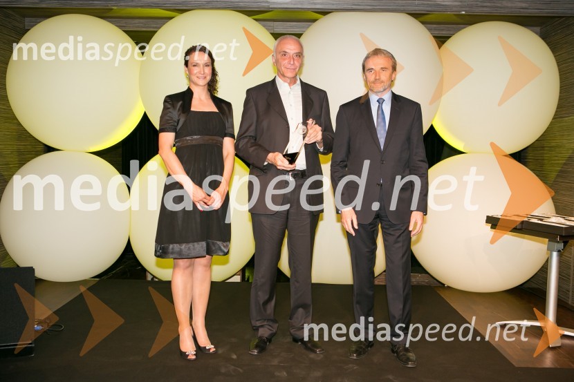  Polona Stepišnik, direktorica prodaje in marketinga, Založba Mladinska knjiga;  Ivo Boscarol, generalni direktor Pipistrel d.o.o.;  Marko Ručigaj, član uprave Založba Mladinska knjigaTrusted Brand 2015