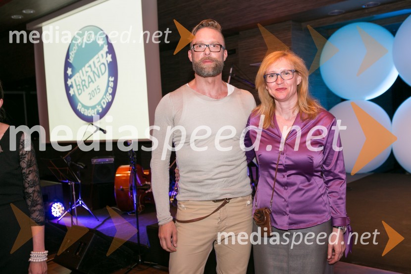  Matej Filipčič, režiser;  Laura Štraus Vuk, področje komuniciranja z novinarji, Založba Mladinska knjigaTrusted Brand 2015