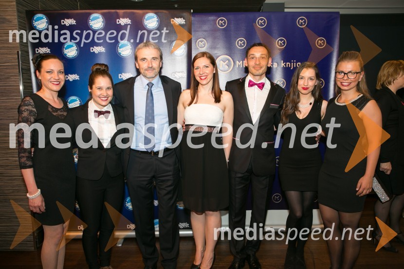  ... ;  ... ;  Marko Ručigaj, član uprave Založba Mladinska knjiga;  ... ;  Tadej Toš, igralec, komik in TV voditelj;  ... ;  ... Trusted Brand 2015