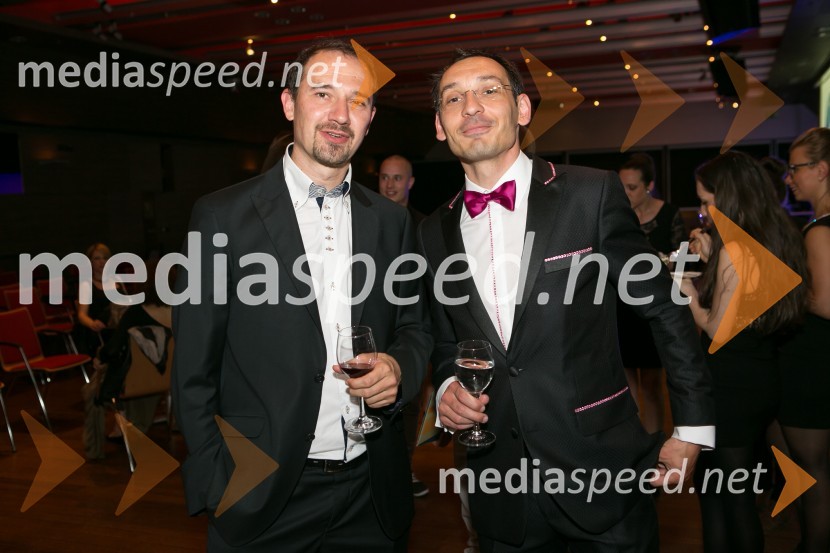  Mirko Štular, odgovorni urednik Val 202;  Tadej Toš, igralec, komik in TV voditeljTrusted Brand 2015