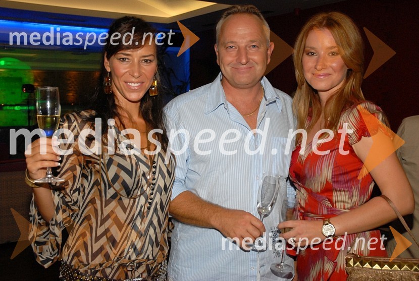 Simona in Janez Hudohmet, Palmers Slovenija in Ana Babić, Palmers HrvaškaModna revija Palmers na Hvaru