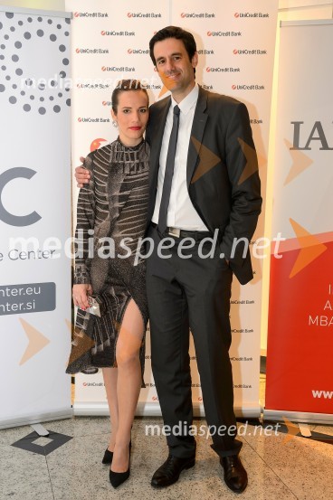  Milena  Kalaacunn, Hubmedia;  Ivan Vučetić, Steklarna Hrastnik d.o.o.2. Poslovni in MBA gala ples