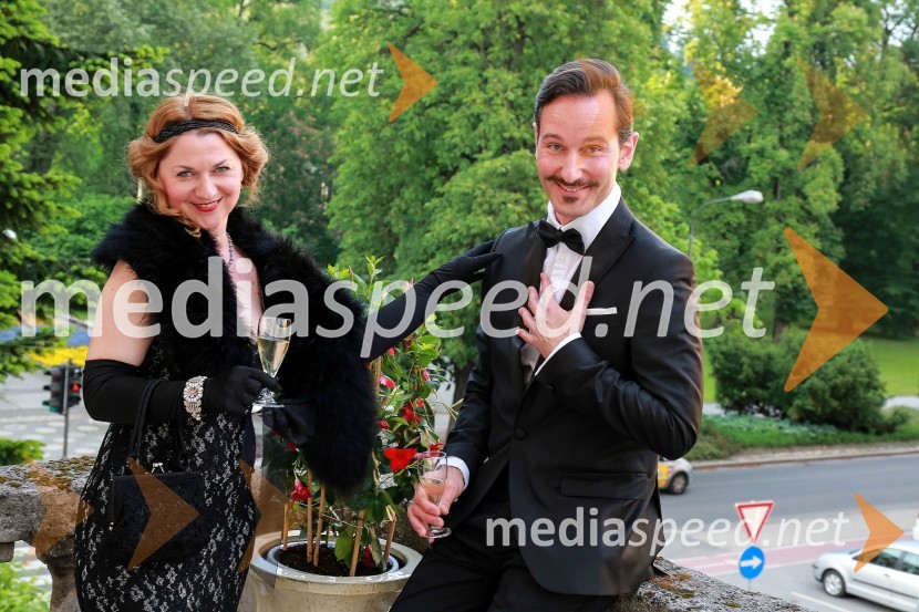  Koraljka Čeh, mentorica učencev OŠ Janka Padežnika Maribor;  Uroš Marguč, Galerija lepih lasPles gospe Scherbaum v Muzeju NO Maribor