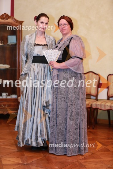  Milena Antonič, Zavod za varstvo kulturne dediščine Slovenije; dr. Aleksandra  Berberih Slana, direktorica Muzeja narodne osvoboditve MariborPles gospe Scherbaum v Muzeju NO Maribor