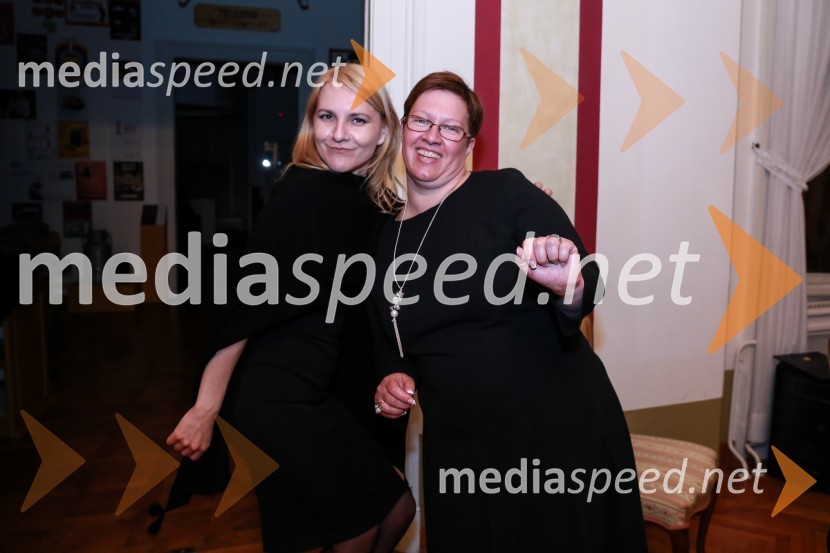  Katja Kerkez; dr. Aleksandra  Berberih Slana, direktorica Muzeja narodne osvoboditve MariborPles gospe Scherbaum v Muzeju NO Maribor