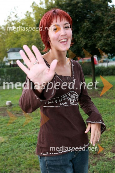 Cirila Sever, novinarka TV SlovenijaGrossmannov festival filma in vina