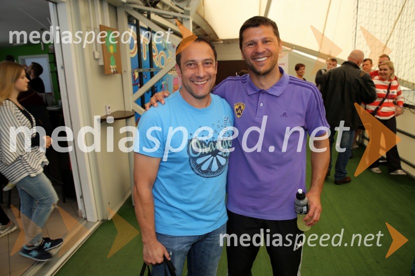  Aleš Čeh, nekdanji nogometaš;  Amir Karić, nekdanji nogometašPomagamo kot znamo - nogomet igramo, humanitarni nogometni turnir