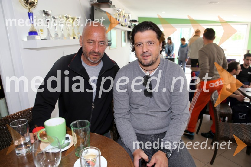  Dragan Bosnić, nekdanji poslanec DZ;  Zlatko Zahovič, športni direktor NK MariborPomagamo kot znamo - nogomet igramo, humanitarni nogometni turnir