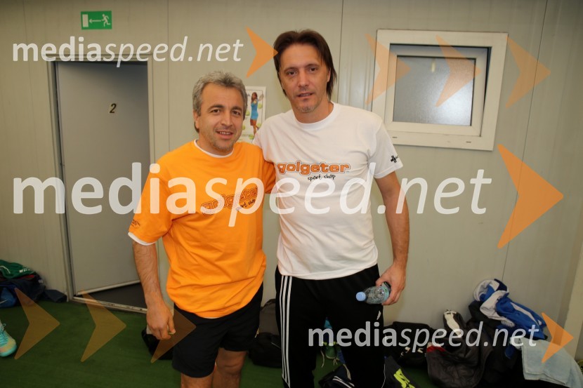  Klinton Bozgo, nekdanji nogometaš;  Miran Pavlin, nekdanji nogometašPomagamo kot znamo - nogomet igramo, humanitarni nogometni turnir