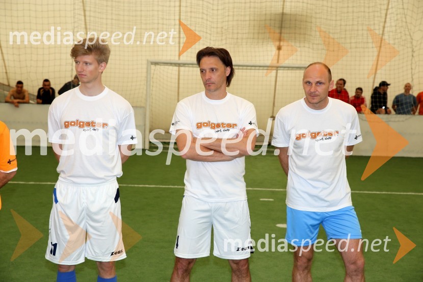  Klemen  Kosi, smučar;  Mladen Rudonja, nekdanji nogometaš;  Milan Osterc, nekdanji nogometašPomagamo kot znamo - nogomet igramo, humanitarni nogometni turnir