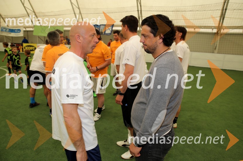  Mladen Rudonja, nekdanji nogometaš;  Zlatko Zahovič, športni direktor NK MariborPomagamo kot znamo - nogomet igramo, humanitarni nogometni turnir