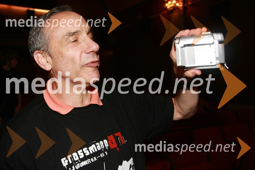 Lloyd Kaufman, ameriški producent, ustanovitelj Troma EntertaimentGrossmannov festival filma in vina