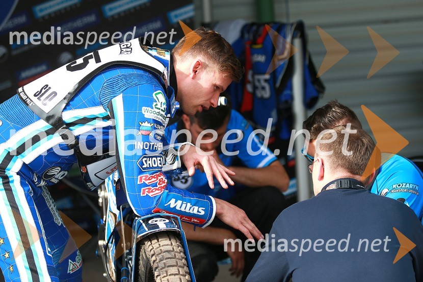  Matej Žagar, speedwayist (Slovenija)Intenzivni Žagarjev trening pred VN Češke