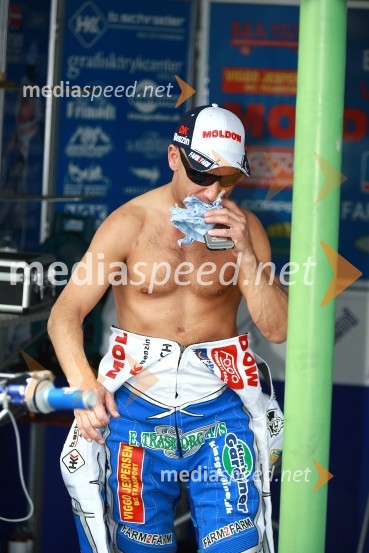  Nicki  Pedersen, speedwayist (Danska)Intenzivni Žagarjev trening pred VN Češke