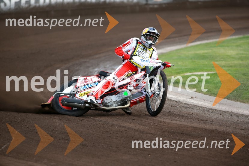 Maciej Janowski, speedwayist (Poljska)Intenzivni Žagarjev trening pred VN Češke