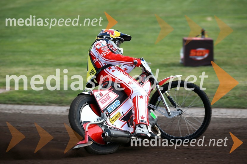  Maciej Janowski, speedwayist (Poljska)Intenzivni Žagarjev trening pred VN Češke