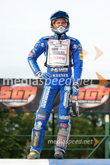  Matej Žagar, speedwayist (Slovenija)Intenzivni Žagarjev trening pred VN Češke