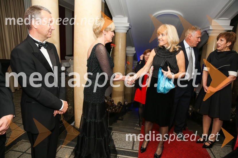  Igor Lah, podjetnik;  Mojca Lah, predsednica SILA;  ... Mednarodni gala večer društva Sila