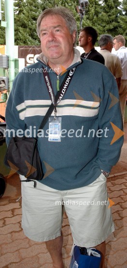 Ivo Milovanovič, novinarVIP tenis turnir