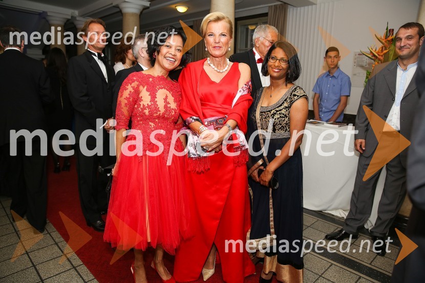  ... ;  ... ;  Vesna Nisha Dolinar, predsednica SILA 2012-2013Mednarodni gala večer društva Sila