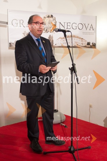  Riccardo Bussi, predsednik svetovne fotografske zveze (FIAP)Fotograd Negova, otvoritev