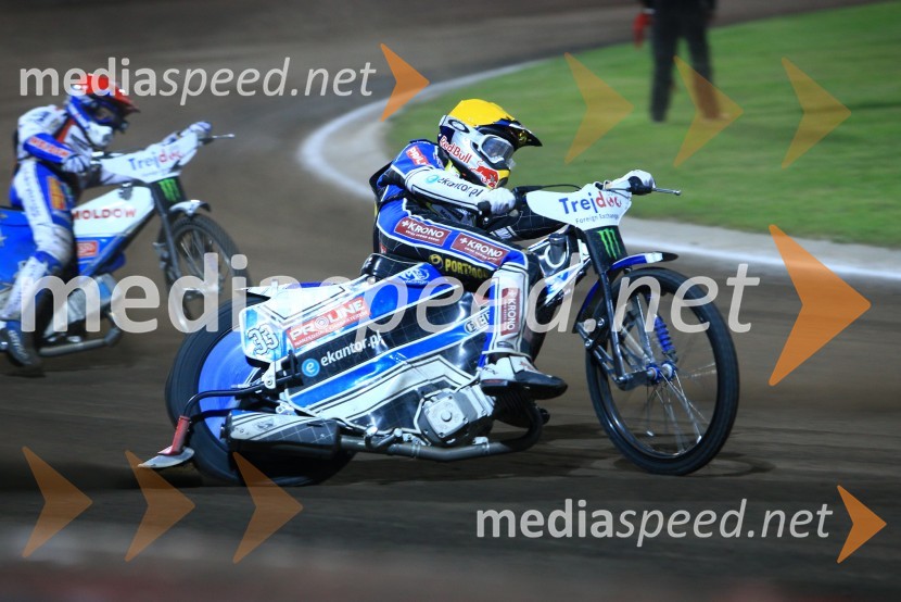 Žagar sedmi v Pragi, hattrick Woffindna