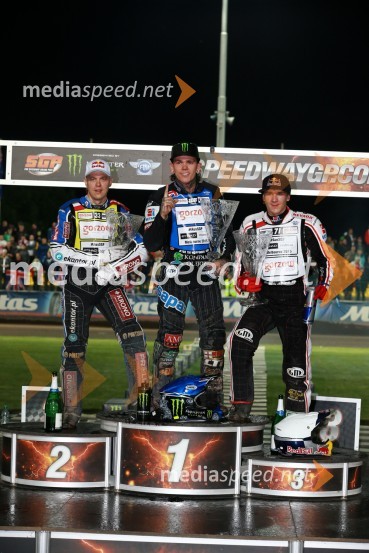 Žagar sedmi v Pragi, hattrick Woffindna