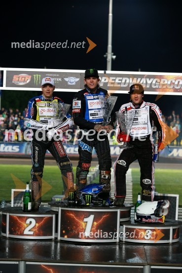 Žagar sedmi v Pragi, hattrick Woffindna