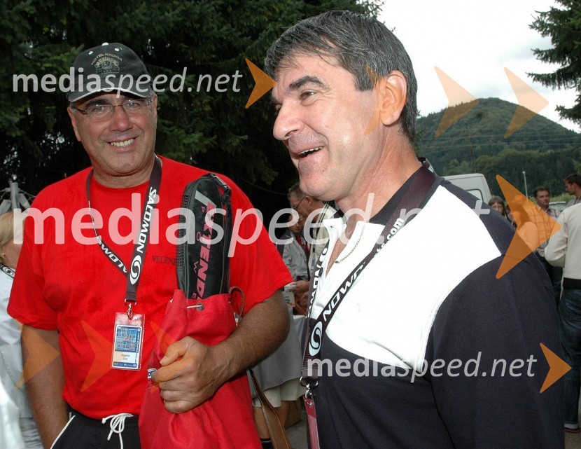 Aurelio Juri, poslanec in Anton Anderlič, poslanecVIP tenis turnir