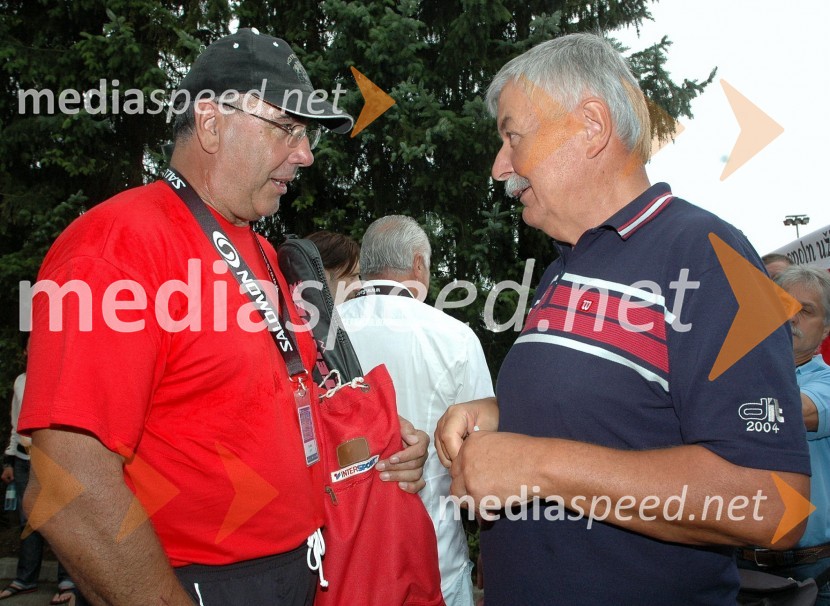 Aurelio Juri, poslanec in Srečko Meh, velenjski županVIP tenis turnir