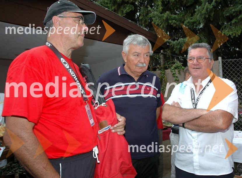 Aurelio Juri, poslanec, Srečko Meh, velenjski župan in ...VIP tenis turnir