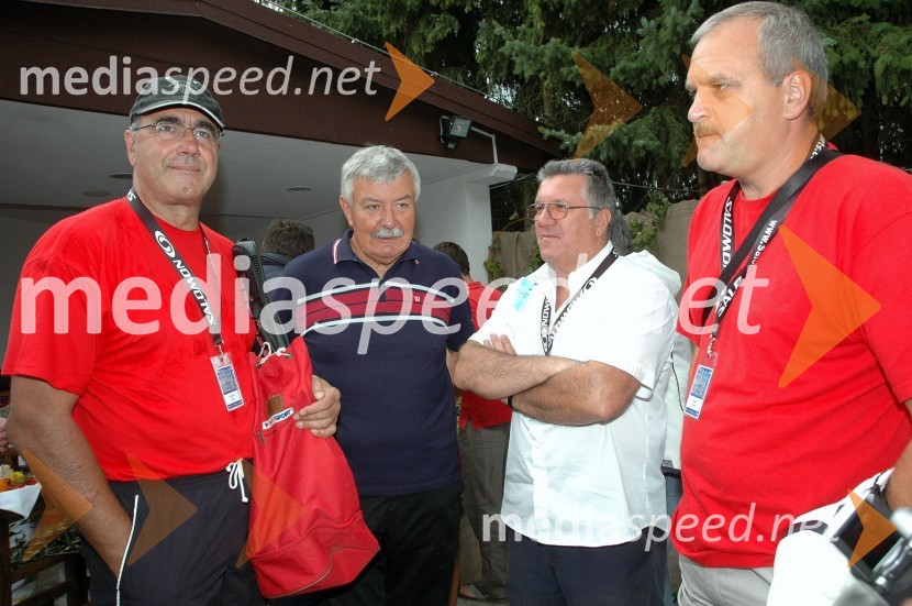 Aurelio Juri, poslanec, Srečko Meh, velenjski župan, ... in ...VIP tenis turnir