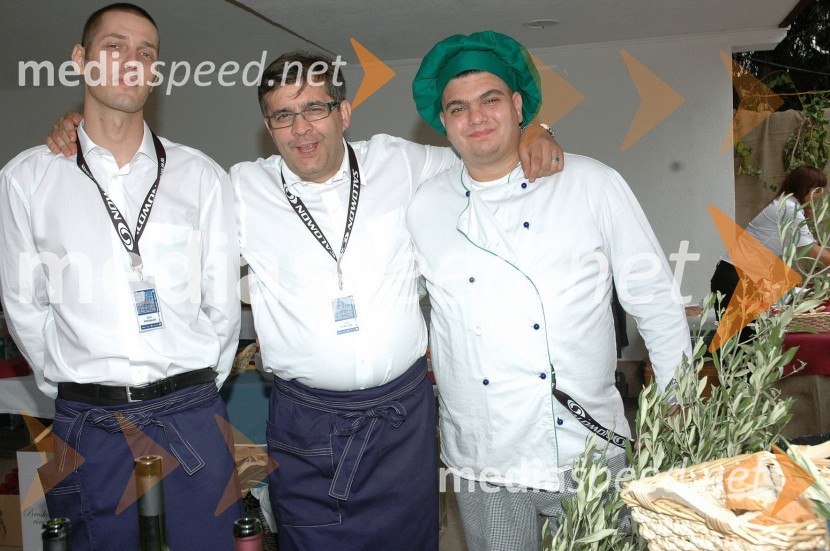 Osebje gostišča Pri oljkiVIP tenis turnir