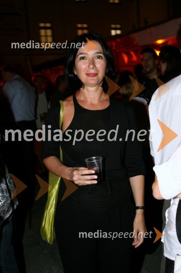 Zdenka Badovinac, direktorica Moderne galerijeOtvoritev 10. festivala Mladi levi