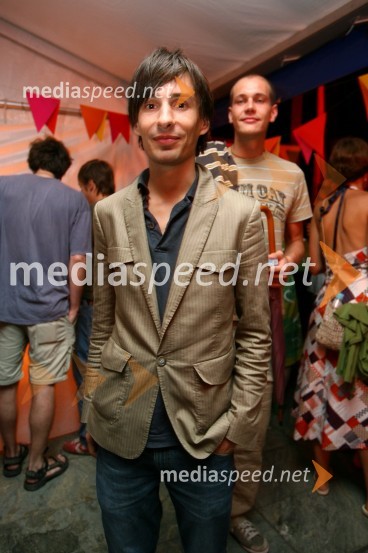 Uroš Belantič, modni oblikovalecOtvoritev 10. festivala Mladi levi