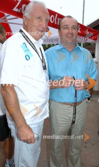 Marjan Gaberšek, organizator in ...VIP tenis turnir