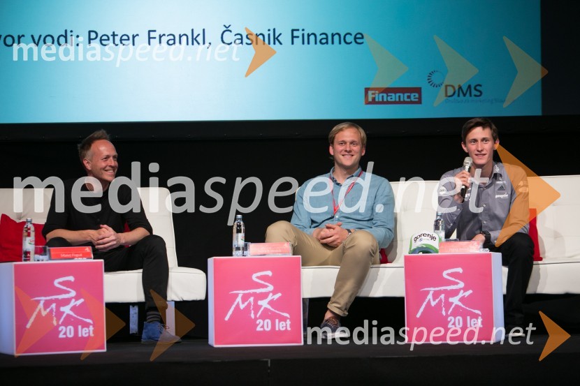  Matej Feguš, Donar ;  Niko Klanšek, FlyKly;  Peter  Prevc, smučarski skakalec20. Slovenska marketinška konferenca