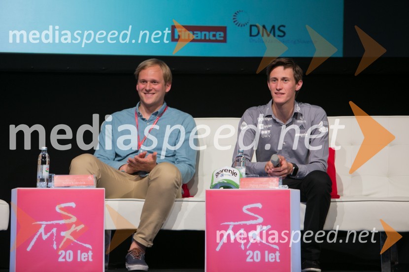  Niko Klanšek, FlyKly;  Peter  Prevc, smučarski skakalec20. Slovenska marketinška konferenca