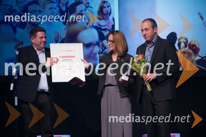  Peter  Frankl, direktor in urednik, časnik Finance;  Vanja B. Brzin, Celtra;  Darko Dujić, DMS, Ceneje.si20. Slovenska marketinška konferenca