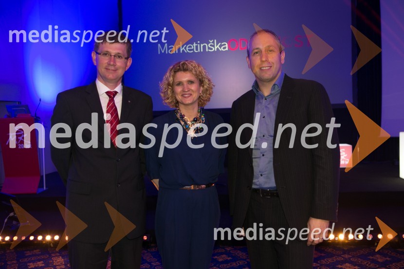  Martin Logar, izvršni direktor, Britansko-slovenska gospodarska zbornica;  Aleksandra  Brank, vodja marketinga Bisnode d.o.o.;  Darko Dujić, DMS, Ceneje.si20. Slovenska marketinška konferenca