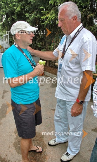 Miran Ribič in Marjan Gaberšek, organizatorVIP tenis turnir