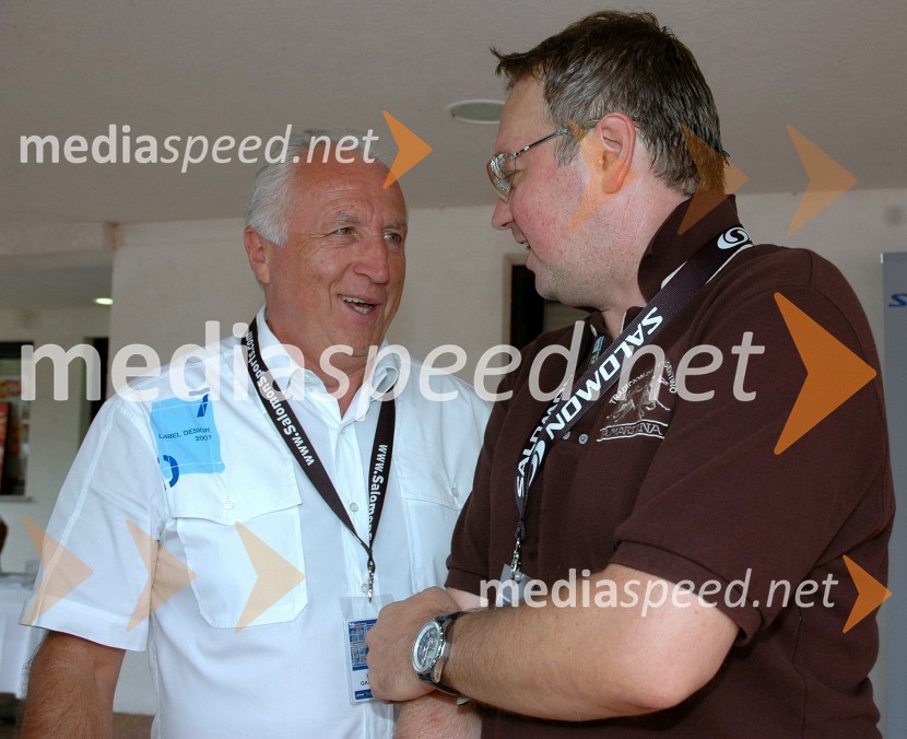 Marjan Gaberšek, organizator in Roman MacunVIP tenis turnir